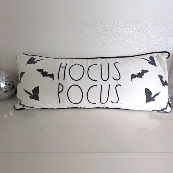 Rae Dunn Bedding Rae Dunn Hocus Pocus Bats Long Pillow Poshmark